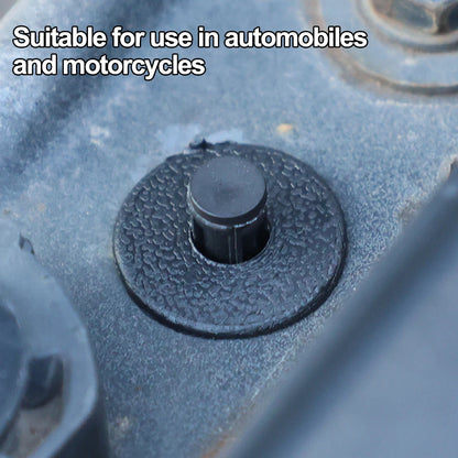 8mm Plastic Rivet Fasteners Push Pin Clips for Car Fender &amp; Bumper — Universal Automotive Body Trim Clips
