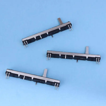 1pcs 75mm Straight Slide Potentiometer 8Pins A103 Double Fader A10K Soundcraft EFX8 Fader A10Kx2 A20KX2 A50KX2 B10KX2 A103 A203