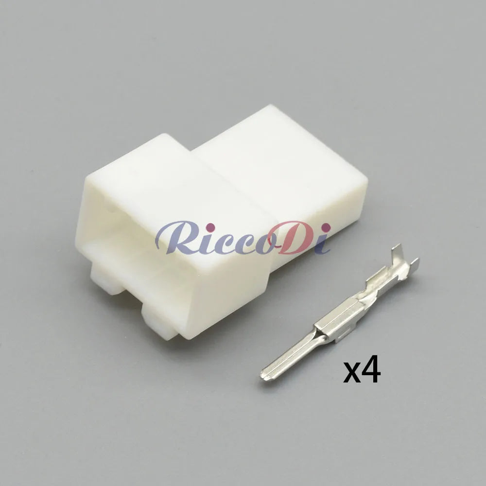 4 Pin 6.3mm Waterproof Connector 936227-1 936238-1 DJ7041B-2.2 PA66 for VW Male Female
