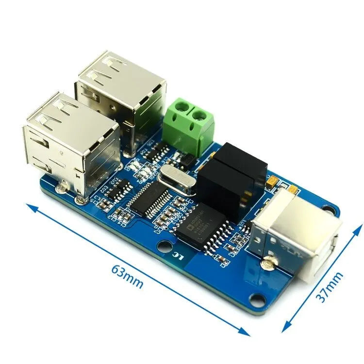 FT232RL USB to RS485 Converter Module with ADUM3160 Isolation | Industrial Serial Port Communication Adapter with Coupling Protection