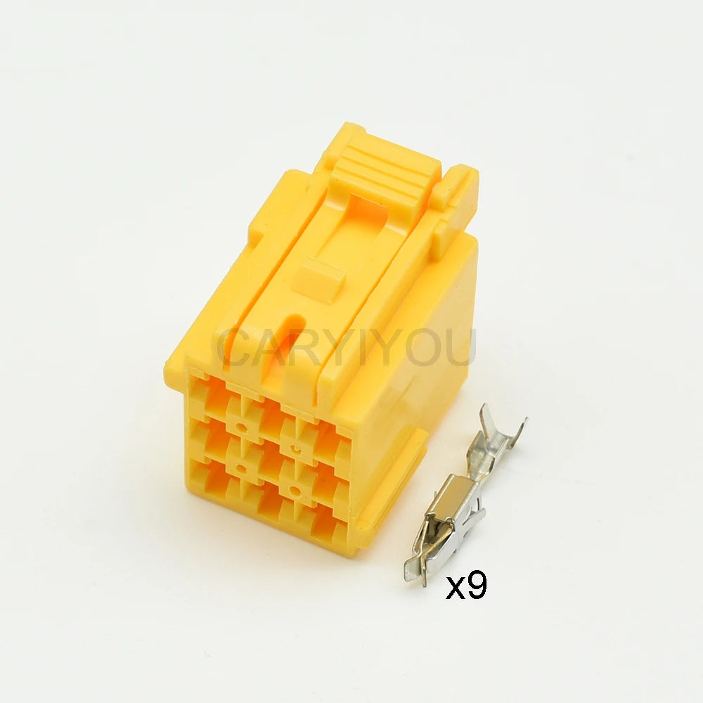 967621-1 / 1-967626-1 / 1-967621-1 Automotive 9-Pin Unsealed Connector — Male Female Car Electrical Cable Socket