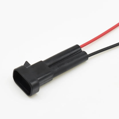 Wuling Excelle Sail Fuel Injector 2Pin Waterproof Connector Plug with Terminal for Methanol Modified Cars