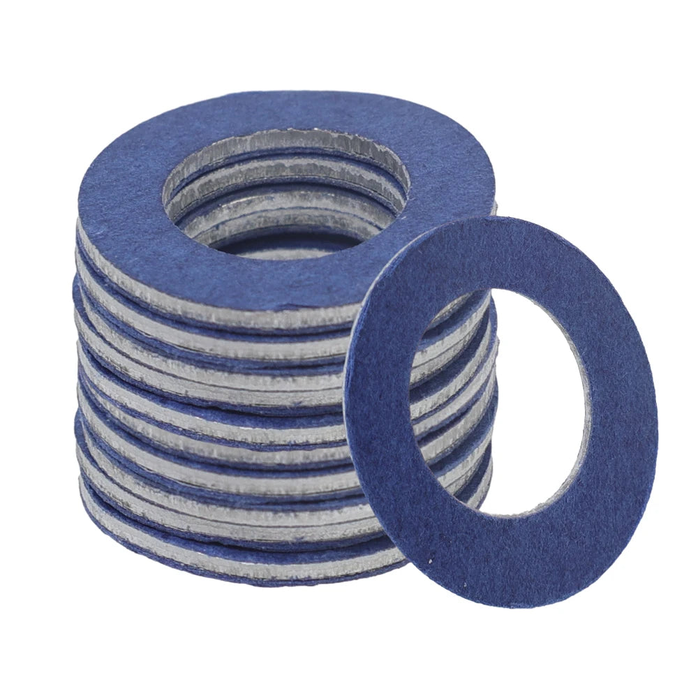 Aluminum Oil Drain Plug Gasket Washer for Toyota Engine — Oil Pan Seal Replacement
