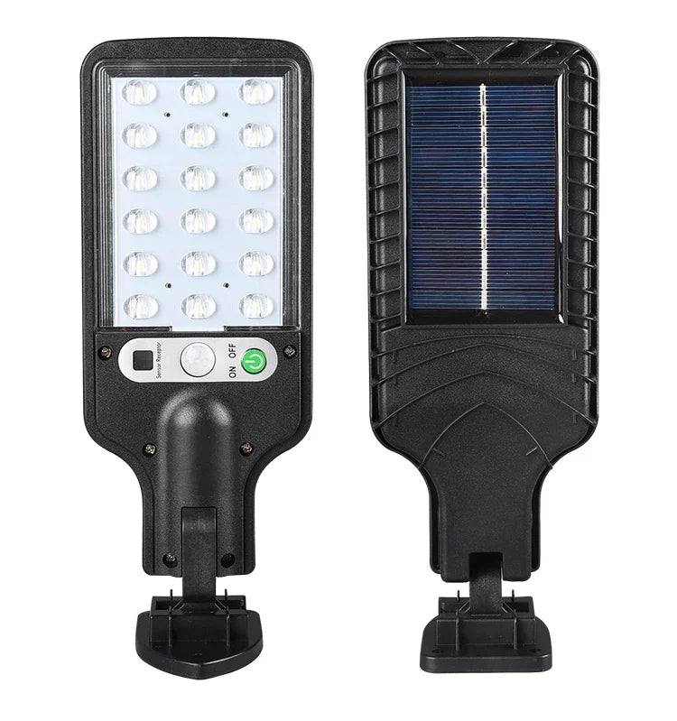 Outdoor LED Solar Light 72COB Motion Sensor Solor Wall Lamp with Remote Control 3 Modes for Garden Patio Yard Garage Lighting