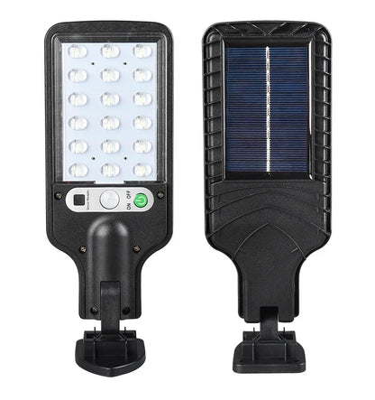 Outdoor LED Solar Light 72COB Motion Sensor Solor Wall Lamp with Remote Control 3 Modes for Garden Patio Yard Garage Lighting
