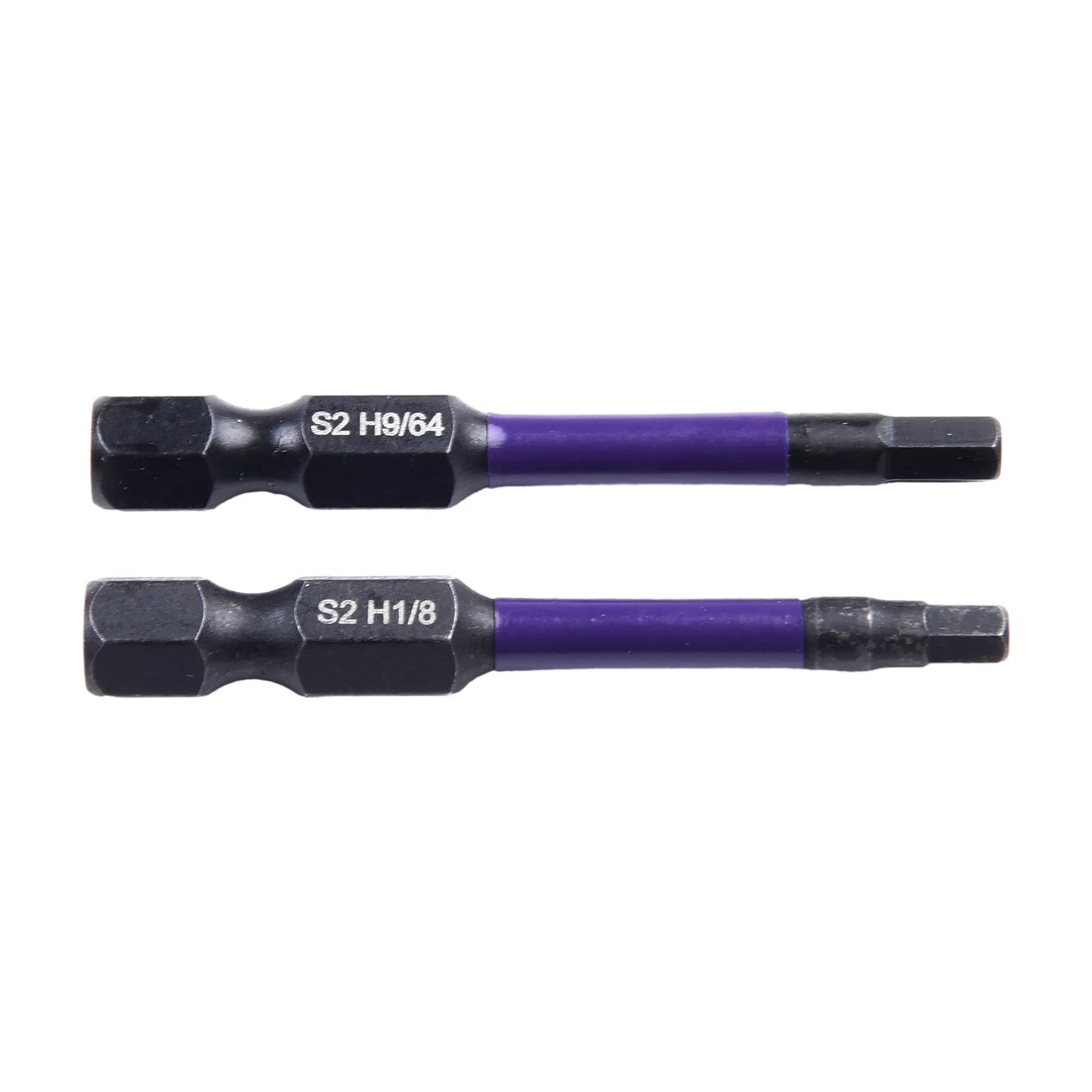 10Pcs Magnetic Hex Head Screwdriver Bit Set 1/4 Shank Screwdriver Bit Imperial 5/64 3/32 7/64  1/8 9/64 5/32 3/16 7/32 1/4 Power