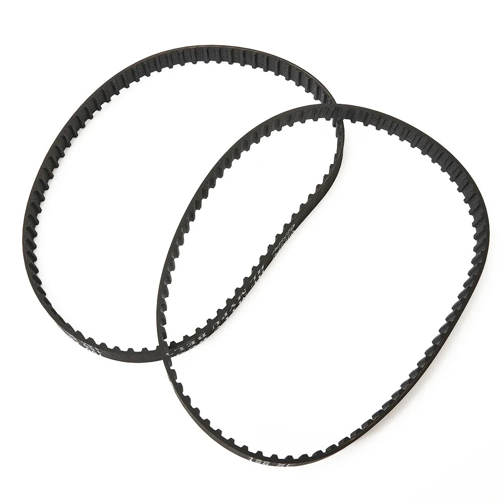 Geared Belt Cog Cog Geared Belt Stable transmission Low Noise Low noise Parts Stable Transmission 2pcs 90228-060 Black