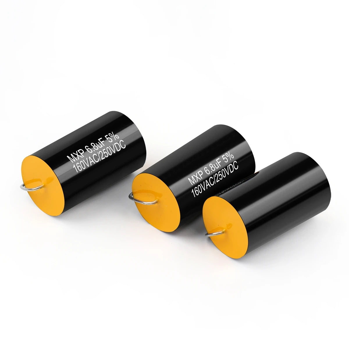 250V/160V MXP Audio Capacitor 0.22µF-22µF for HiFi Frequency Divider & Speaker Applications
