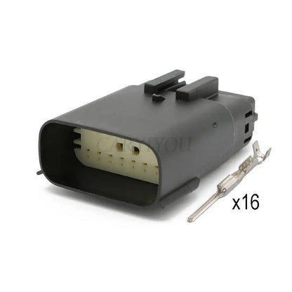 33472-1601 / 33482-1601 / 33472-1740 Automotive 16-Pin Headlight Connector — Ford Focus / Mondeo / Edge / Fiesta Lamp Socket