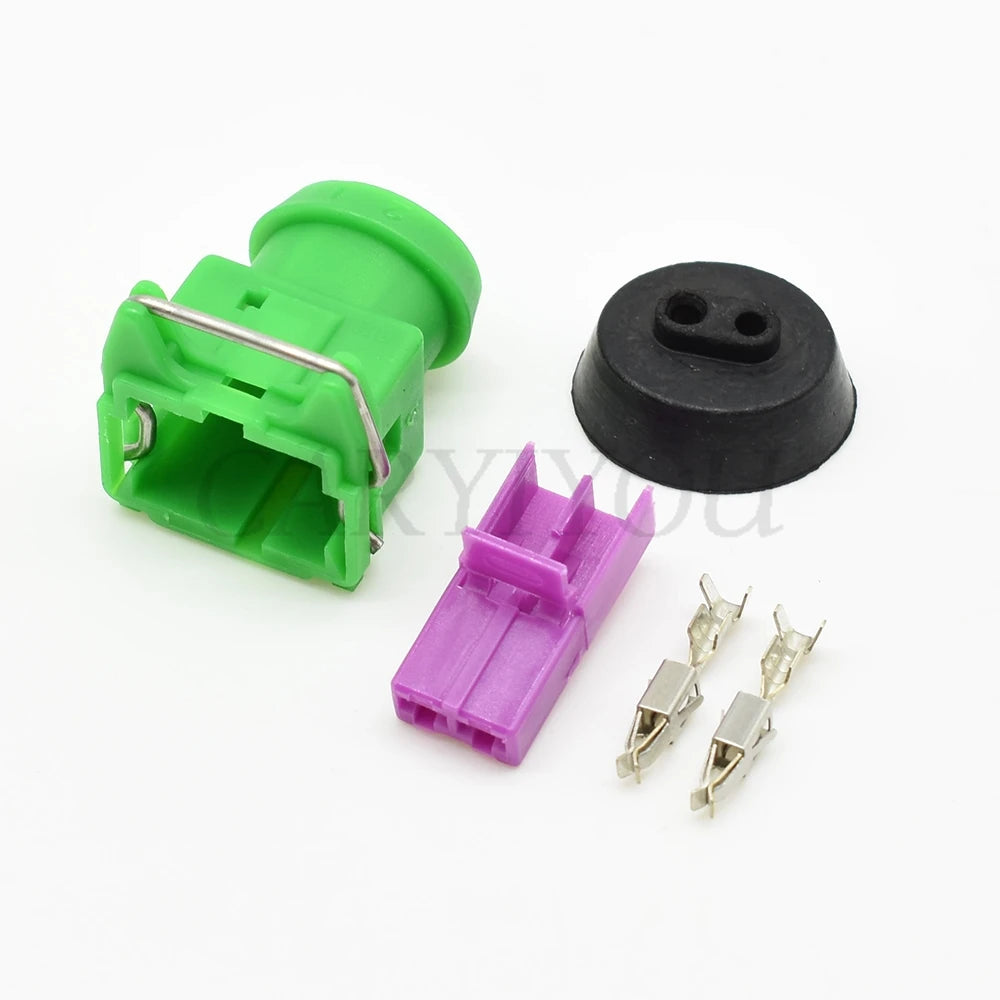 2 Pin Automotive Wire Connector Female Fuse Plug Wiring Terminal Socket DJ7024A/B/C/D-3.5-21