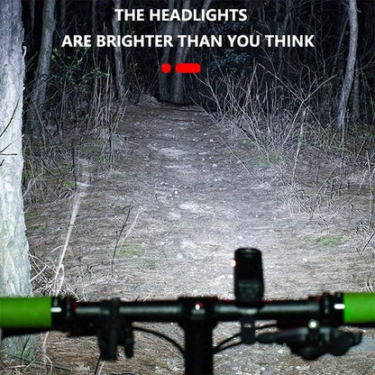 Rechargeable Bike Light Front Light Taillight Mini Night Safety Warning Lantern Bicycle Accessories for Night Outdoor Cycling