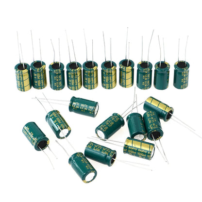 New 20Pcs 25V1000UF 10MMX16MM New Electrolytic Capacitors