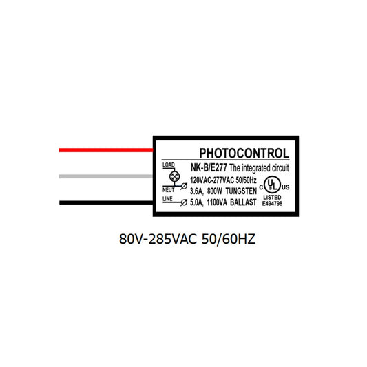 For Outdoor Lighting Photoelectric Sensor Switch 2PCS Dusk to Dawn 120 277V Weather Resistant for Hardwired Lamp Posts