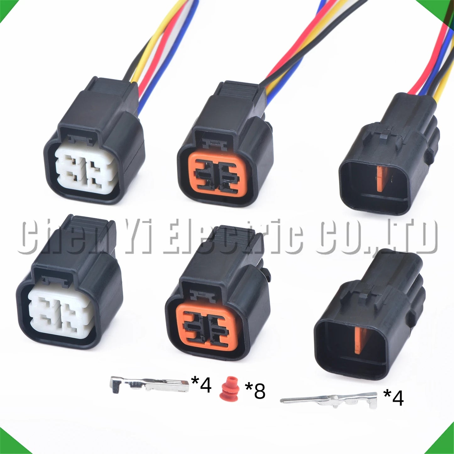 4 Pin Automotive Connectors Headlight Plug Oxygen Sensor Wire Harness Plug PB625-04027 PB625-04127 for Kia Hyundai Elantra