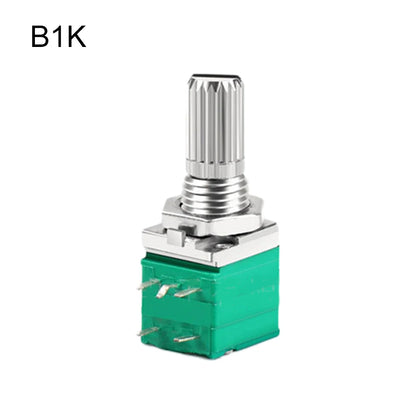 Audio Equipment 60*60*60 Mm Sealing Potentiometer Knurled Shaft Potentiometer Control Device Plastic Shell Single Linear Use