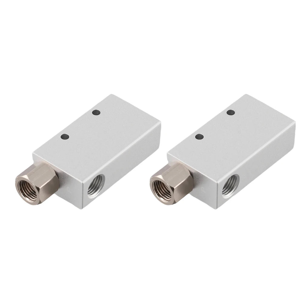 Vacuum Generator Pneumatic Control Valve CV1025 Air Exhaust Ejector Aluminum Alloy Resistant with Threaded Ends