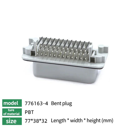 ECU Controller Connector PCB Panel Waterproof Bent Needle Pin Socket Plug Board Terminal 776087 776163 776267 776280