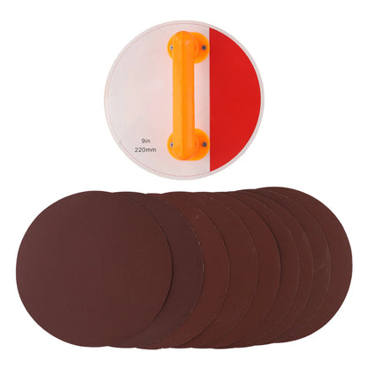 9-inch 9-Inch Sandpaper Holder Quick Replace Sandpaper Holder Versatile Sandpaper Holder Quick Sandpaper Replacement