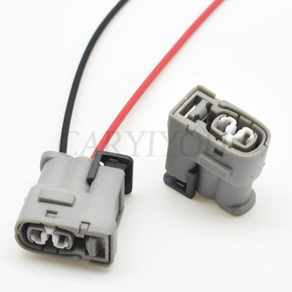 2-Pin 2.2mm Fuel Injector Connector 90980-11246 MG642273-5 for Toyota 2JZ-GE Hyundai Elantra