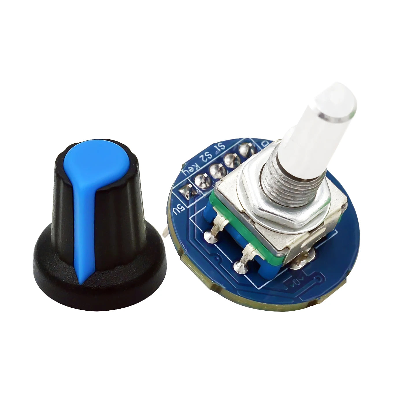 360 Degree Rotary Encoder Module with Knob for Arduino KY-040 EC11 RV09