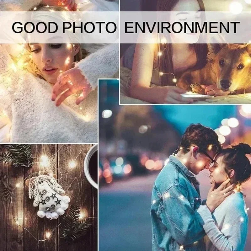 5M/10M/20/30M Telecontrol 8Mode Remote Control Lights USB Led String Light Fairy garlands Wedding Christmas Holiday Decor lamps