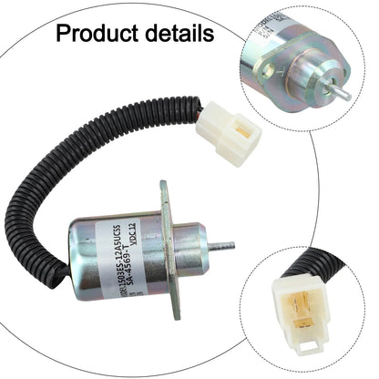 Excavator Replacement 12V Flameout Valve Rigorous Testing Standards Flameout Solenoid Valve Connector Construction Site