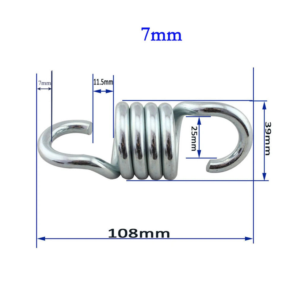 Steel Swing Springs Heavy Duty Swing Hangers For Porch Swings Uniform Suspension Easy Installation Premium Spring Steel
