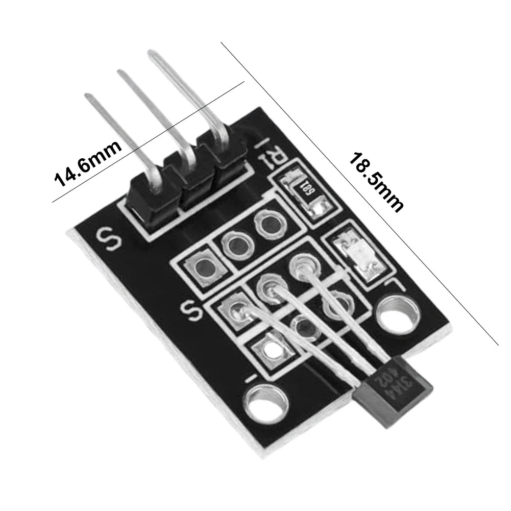 KY-003 Hall Effect Magnetic Sensor Module — High Sensitivity, 4.5–24V, Arduino (20-Pack)
