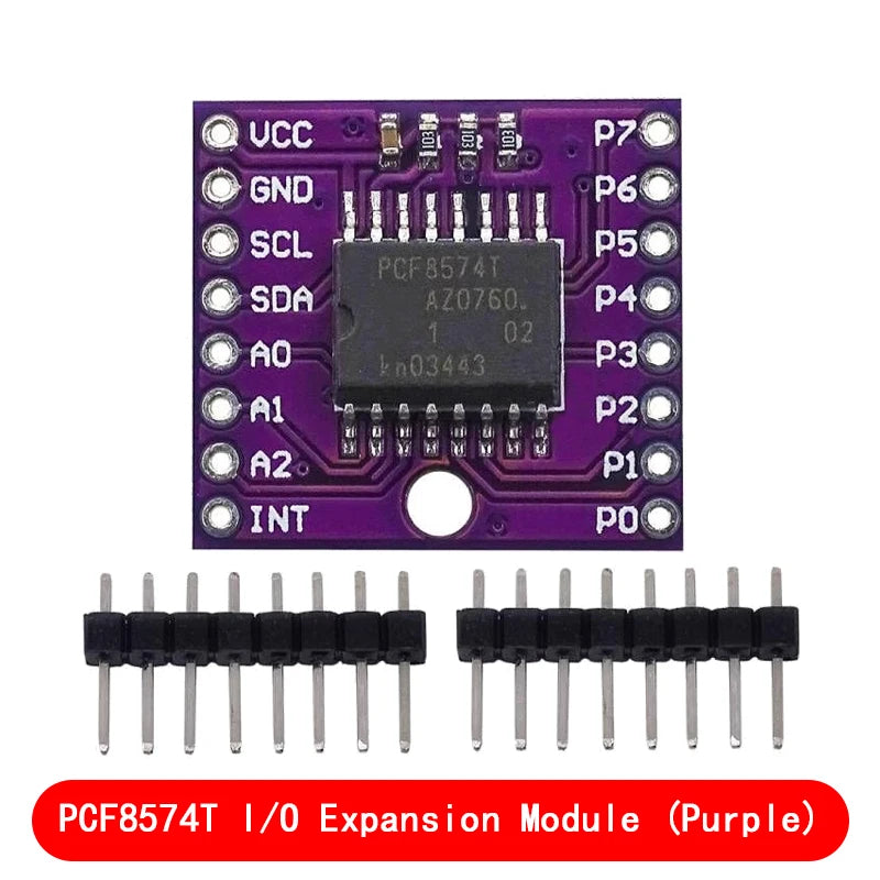 PCF8574 I²C I/O Expander Module for LCD1602 LCD2004 Serial Interface Adapter