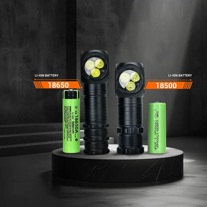 Multi Functional Strong Lighting Headlight Detachable Handheld Outdoor Waterproof Night Fishing Hiking Head Mounted Flashlight
