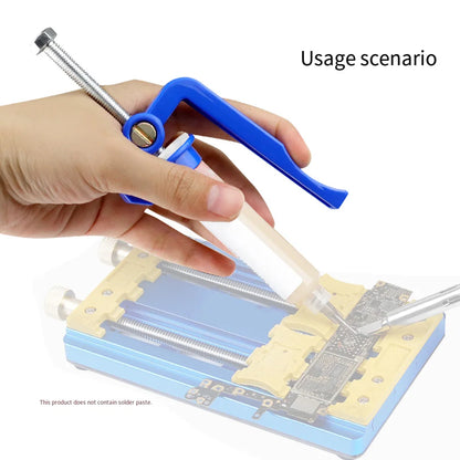 1pcs Solder Paste Extruder For 5CC~10CC Soldering Oil Solder Pastes And For UV Solder Oil Solder Paste Booster Tool