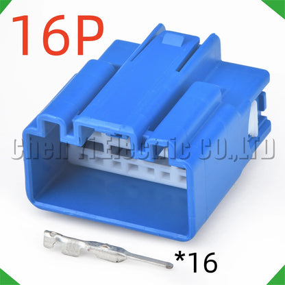 16 Pin Amplifier Connector 7283-6456-90 68250125AF For Land Rover Ford