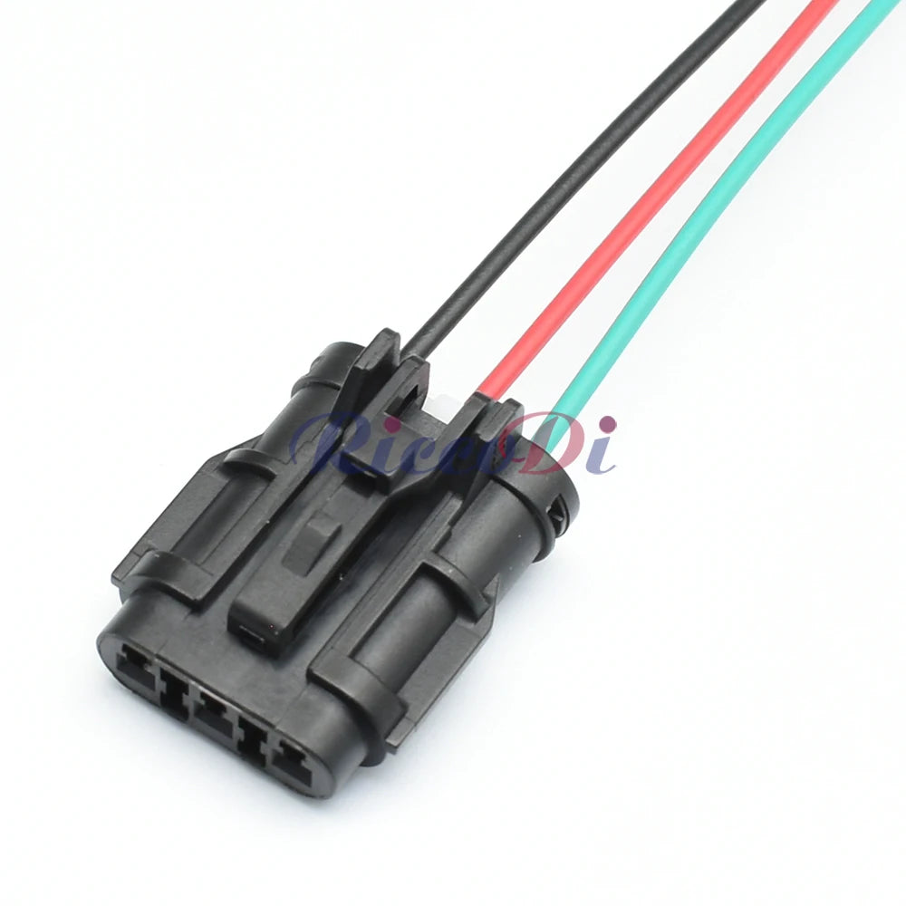 3-Pin 2mm Black Waterproof Connector MG640329-5 MG610327-5 DJ7031Y-2 Male Female for Mitsubishi