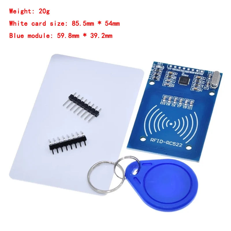 MFRC-522 RFID Wireless Module RC522 SPI Reader/Writer for Arduino S50 IC Cards