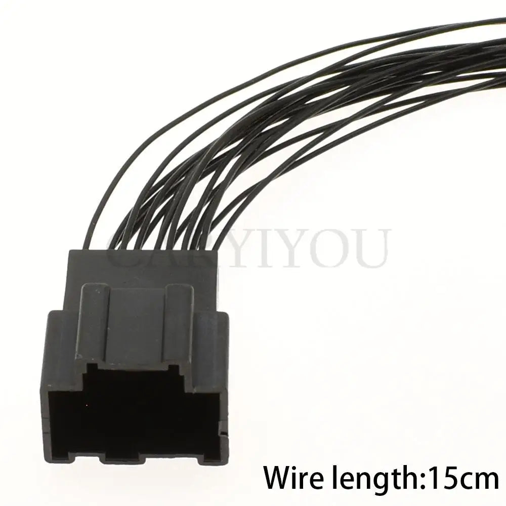 34729-0160 Automotive 6-Pin Electrical Wire Plug — Wiring Harness Cable Socket with Terminals | Male Female