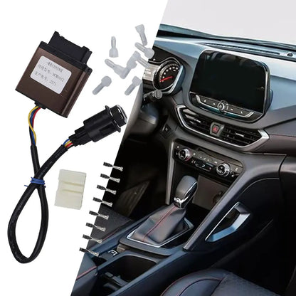 23MM Motors Warm Air Outlet Control Module Switch 12V Ventilation And Heating Switch Controller Kit For Car Seat Climate Control