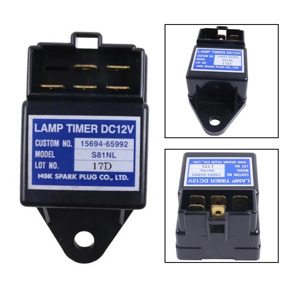 S81NL Relay For Kubota 12V Models 15694-65990 And 15694-65992 For Kubota D1105 Series Diesel Engines Relay
