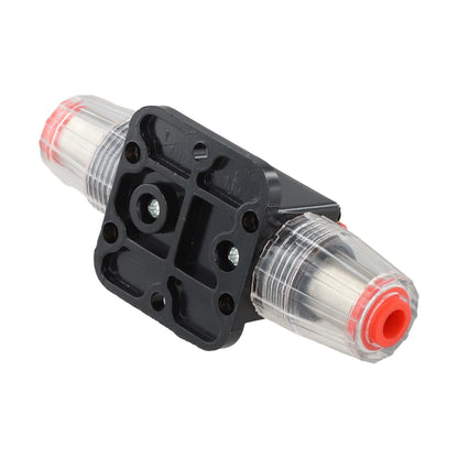 12V-24V DC Auto Inline Fuse Breaker Battery Safety Audio System Protection Overload Protection Device Temperature Resistance