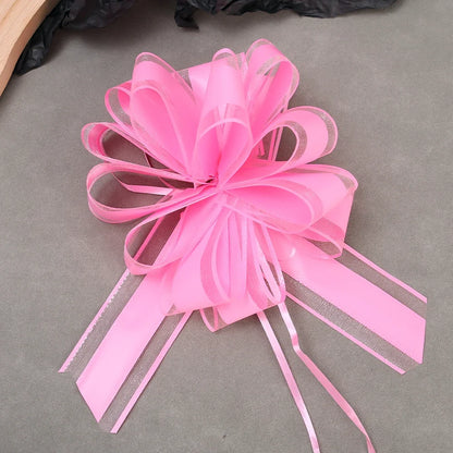 10/1PCS Pull Bows Gift Knot Ribbon Christmas Ornament Gift Box Wrapping Bows Ribbon Pull Bows Birthday Party Wedding Decoration