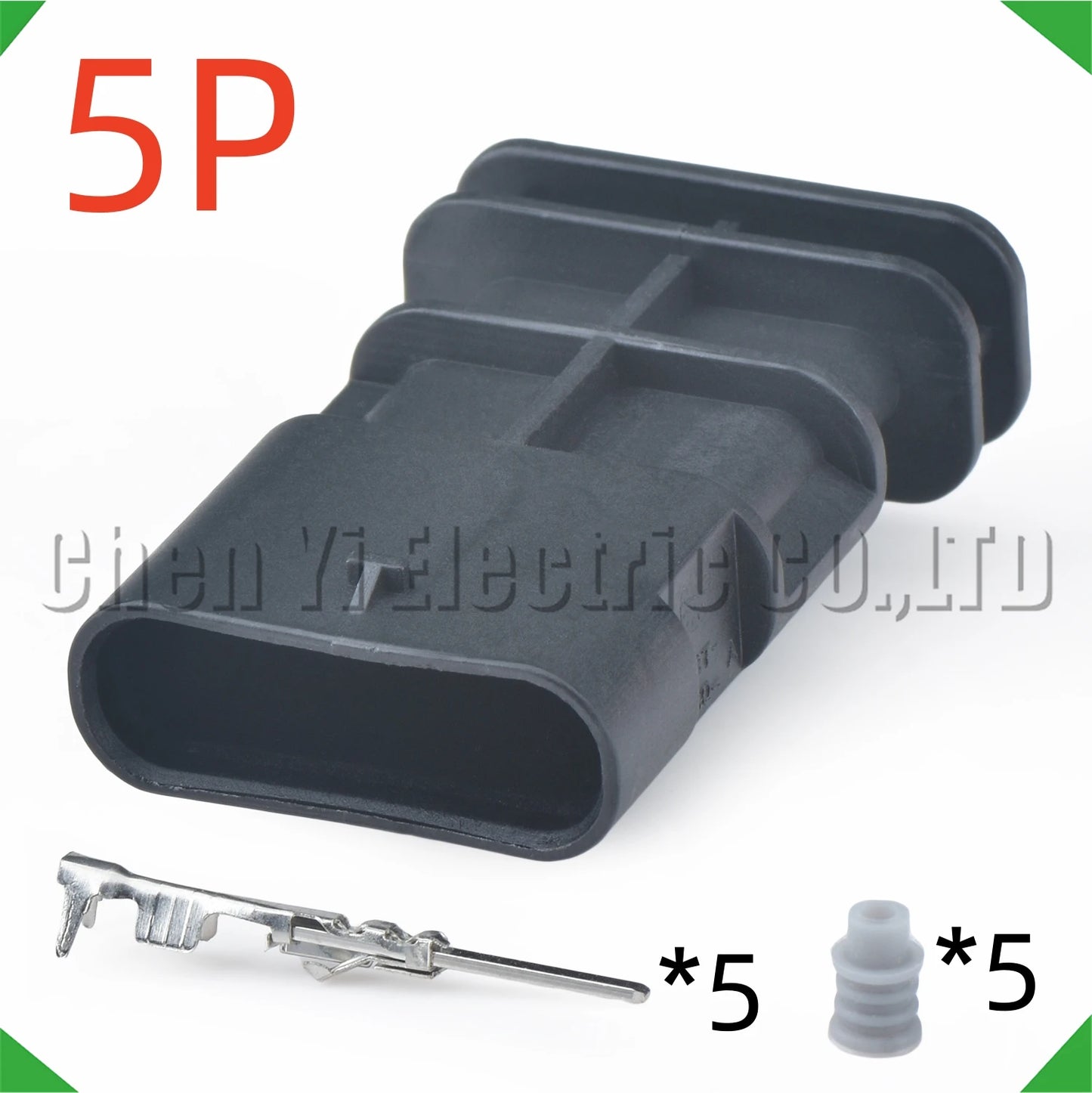 5 Pin Taillights Air Flow Meter Connector 4F0973705 1-2236898-3 for VW Audi