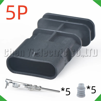 5 Pin Taillights Air Flow Meter Connector 4F0973705 1-2236898-3 for VW Audi