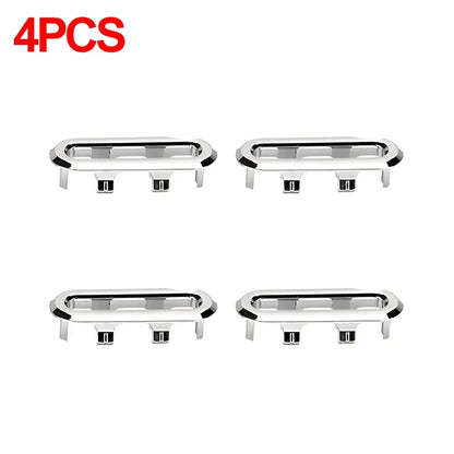 Sink Overflow Ring Cover Plug Bathroom Basin Drain Hole Cap 4/1PCS