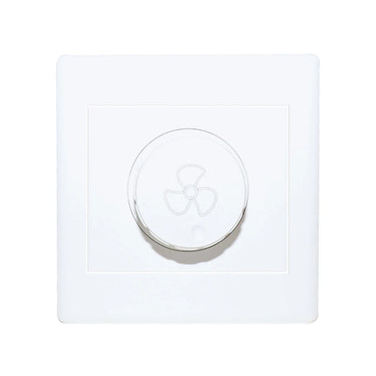 AC 220V Dimmer Switch for Light and Ceiling Fan Speed Control with Wall Mount Button for Enhanced Room Comfort
