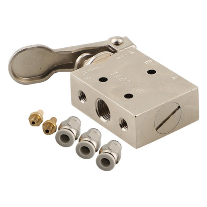TAC2-41P+34T Pneumatic Valve 2 Position 3Way Mechanical Valve With 6mm Connector Pneumatic Switch Valve For Automatic Equipment