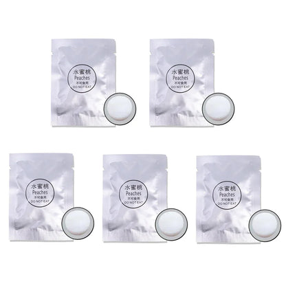 Car Solid Perfume Tablets Air Vent Perfume Refill 5 Flavor Air Freshener Car Interior  Perfume Diffuser Tablet Accessories
