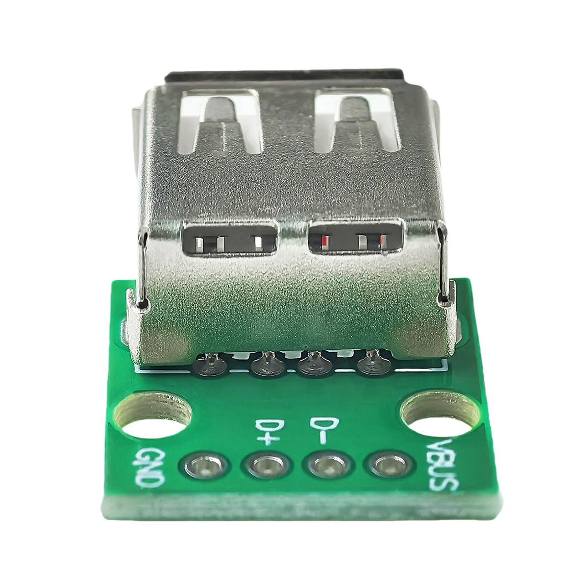 USB 2.0 Type-A Female to DIP Adapter 2.54mm PCB Breakout Board 4-Pin Converter