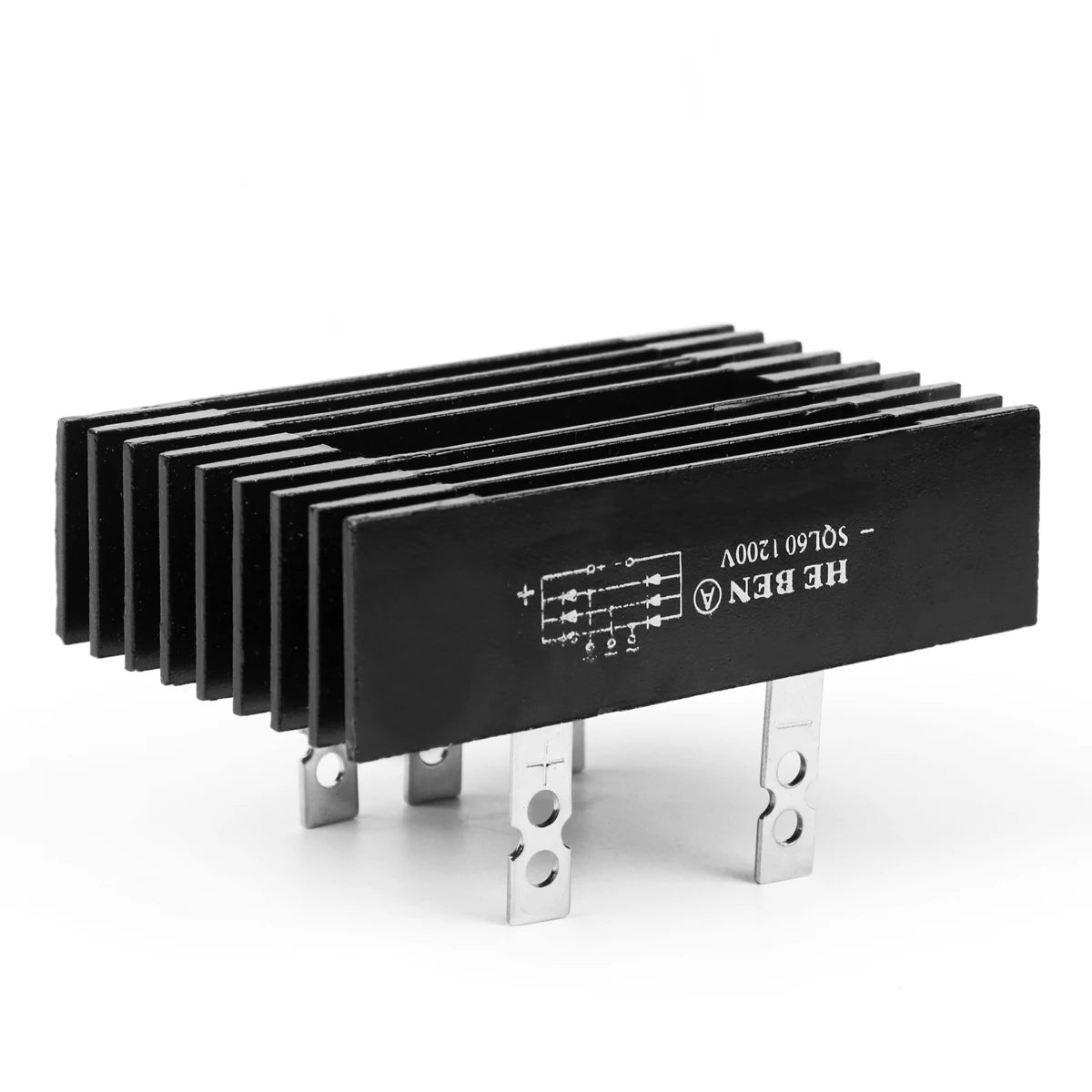 Three Phase PWM Rectifier SQL60A Bridge Diode 60A Aluminum Case for Industrial Power Supply