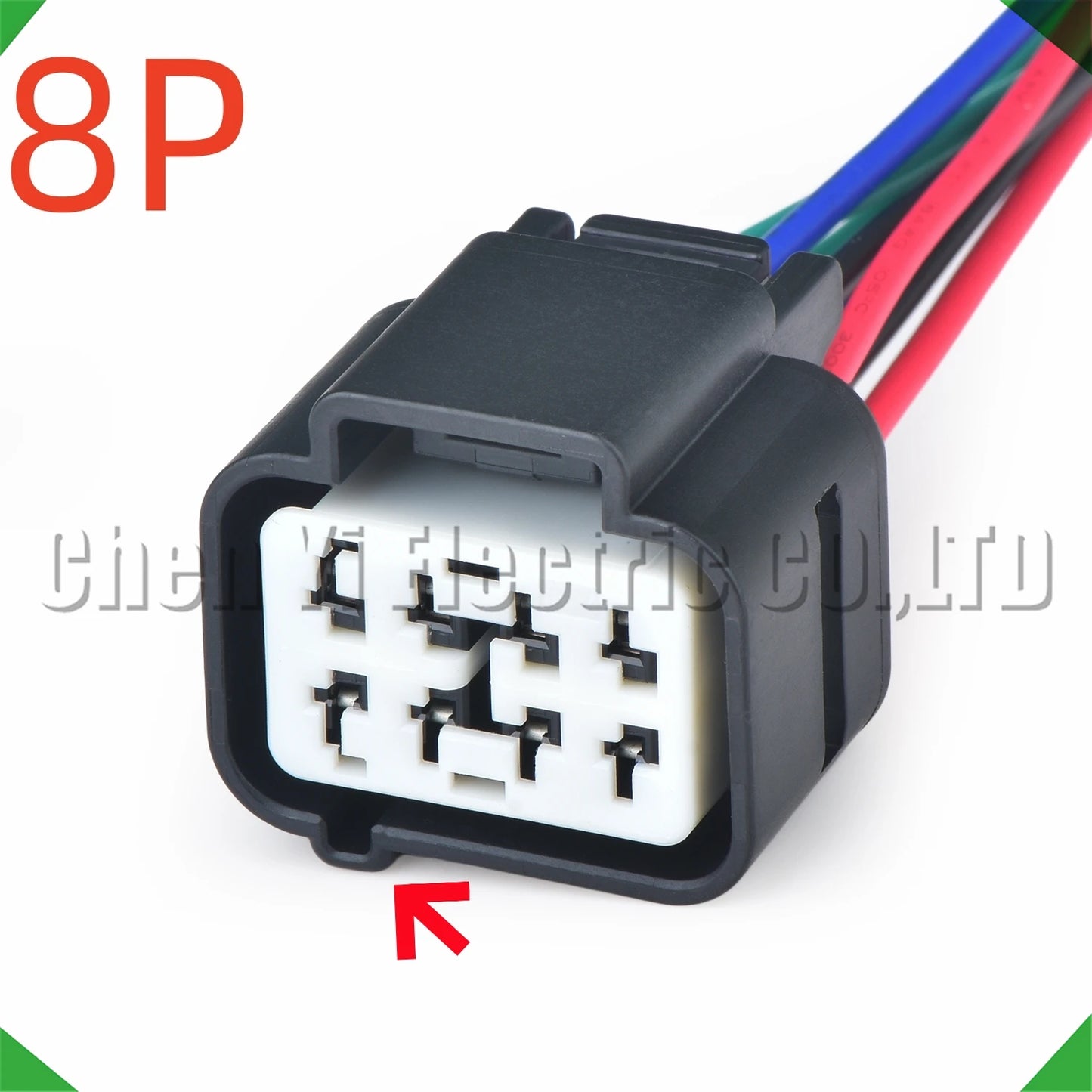 8 Pin Headlight & AC Pump Connector MG645880-5 For Hyundai Kia