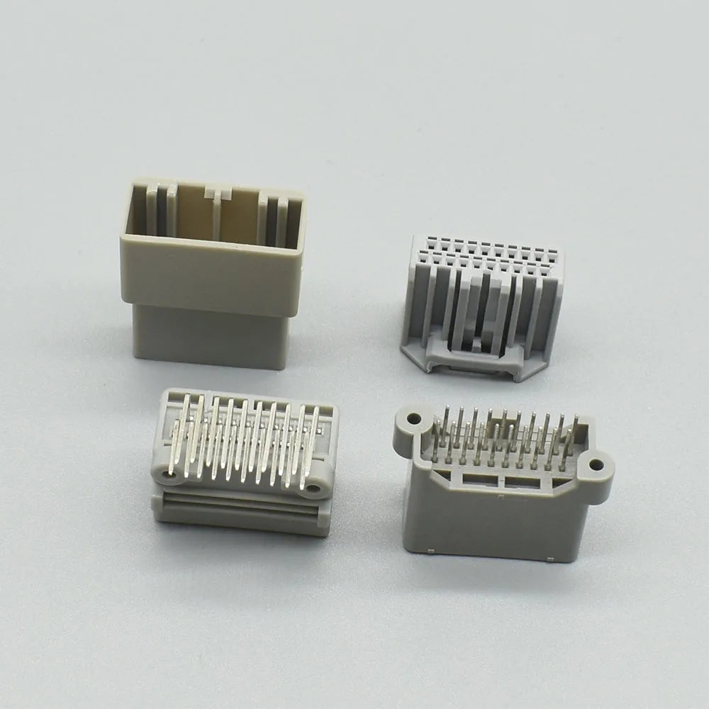 MX34020SF1 / MX34020UF1 Automotive 20-Pin CD Audio Connector — Honda PCB Cable Socket for Car Speaker & Antenna
