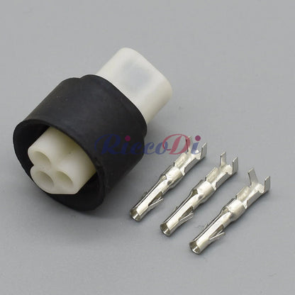 3-Pin 2.3mm Connector DJ3031-2.3-11/21 PA66 Male Female Housing Plug Socket Automotive Wiring